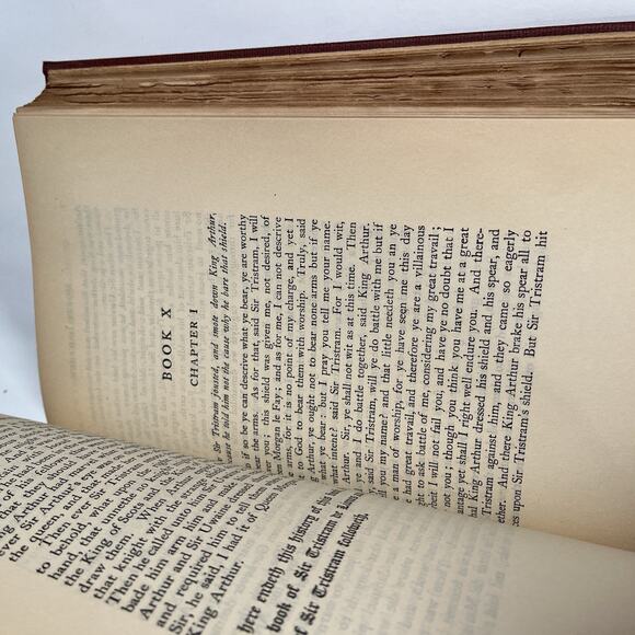 Le Morte Darthur 1927 Rare First One-Volume Edition - Hardcover Book King Arthur - Picture 11 of 12